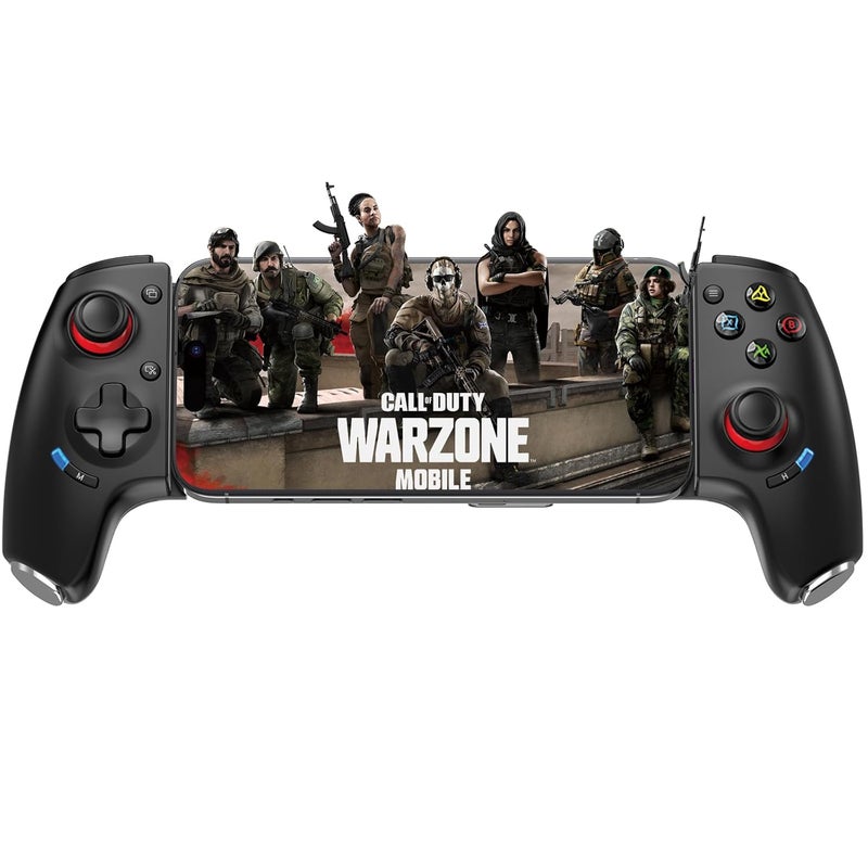 arVin Wireless Gaming Controller for iPhone/Android/PC/Switch, Bluetooth Phone Gamepad for PS Remote Play, Xbox Cloud, Steam Link, MFi Arcade Games -with Hall Joysticks/Hall Trigger/Turbo/Back Key - Image 1